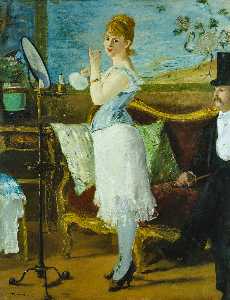 Edouard Manet - Nana - (buy paintings reproductions)