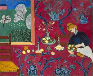 Henri Matisse - Harmony in Red - (buy oil painting reproductions)
