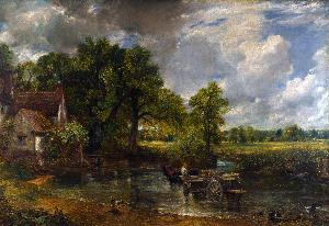 John Constable - The Hay Wain - (own a famous paintings reproduction)