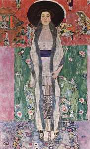 Gustave Klimt - Portrait of Adele Bloch-Bauer II - (own a famous paintings reproduction)