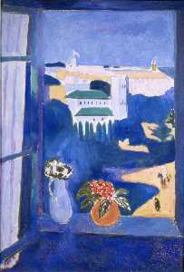 Henri Matisse - Landscape viewed from a Window - (own a famous paintings reproduction)