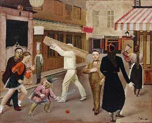 Balthus (Balthasar Klossowski) - The street