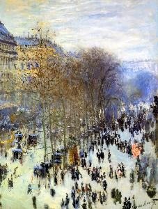 Claude Monet - Boulevard of Capucines - (own a famous paintings reproduction)