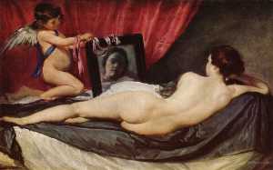 Diego Velazquez - The Rokeby Venus - (own a famous paintings reproduction)