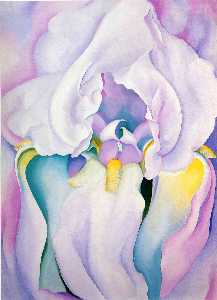 Georgia Totto O'keeffe - Light of Iris
