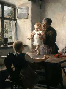 Georgios Jakobides - First Steps - (Buy fine Art Reproductions)