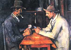 Paul Cezanne - The Card Players - (buy oil painting reproductions)