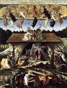 Sandro Botticelli - The Mystical Nativity - (buy famous paintings)