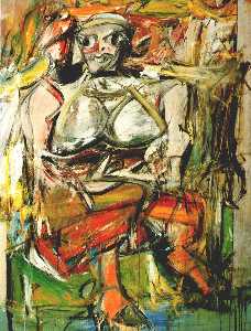 Willem De Kooning - Woman I