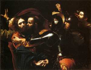 Caravaggio (Michelangelo Merisi) - Taking of Christ - (buy paintings reproductions)