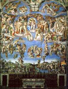 Michelangelo Buonarroti - Last Judgment - (Buy fine Art Reproductions)