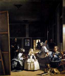 Diego Velazquez - Las Meninas or The Family of Philip IV - (buy paintings reproductions)
