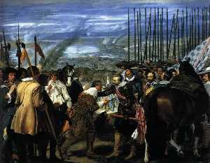 Diego Velazquez - The Surrender of Breda (Las Lanzas) - (buy famous paintings)