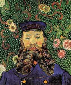 Vincent Van Gogh - Portrait of the Postman Joseph Roulin - (buy oil painting reproductions)