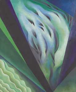 Georgia Totto O'keeffe - Blue And Green Music