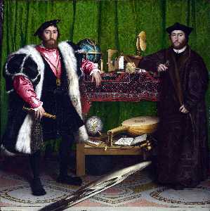 Hans Holbein The Younger - Ambassadors - (Buy fine Art Reproductions)