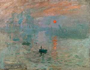 Claude Monet - Impression, Sunrise - (buy paintings reproductions)