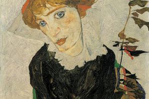 Egon Schiele - Portrait of Wally - (buy famous paintings)