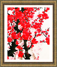 Decor Red -  Fine Art painting copy