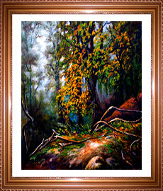 Community ArtsCad.com Forest -  Fine Art painting copy